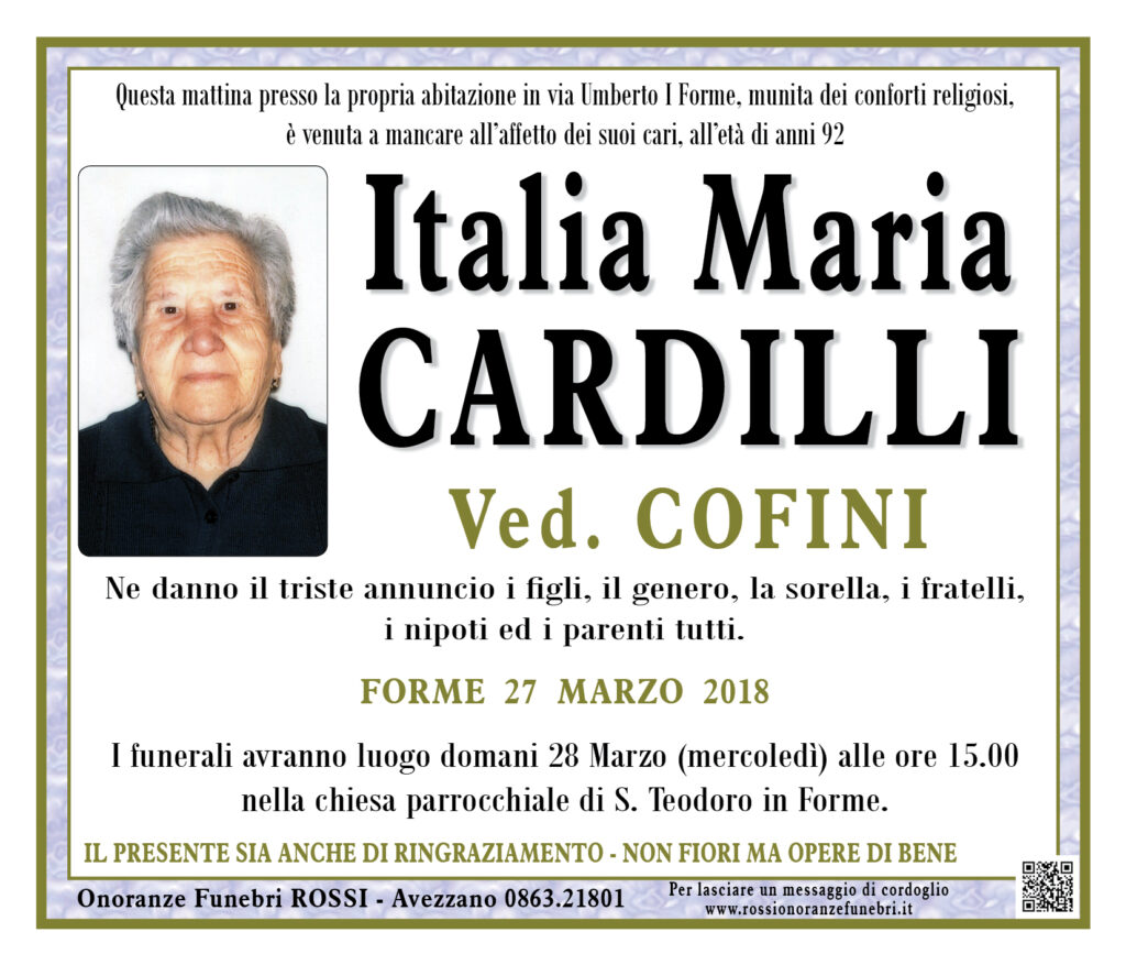 Italia Maria Cardilli