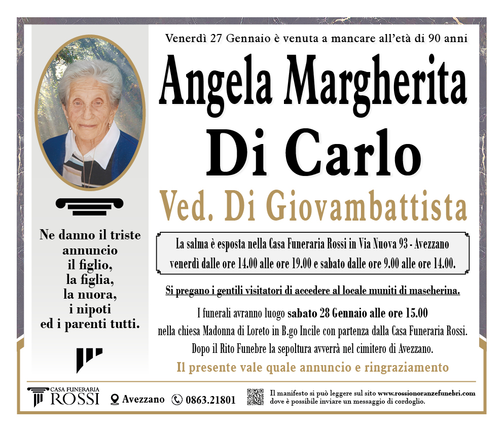 Di Carlo Angela Margherita