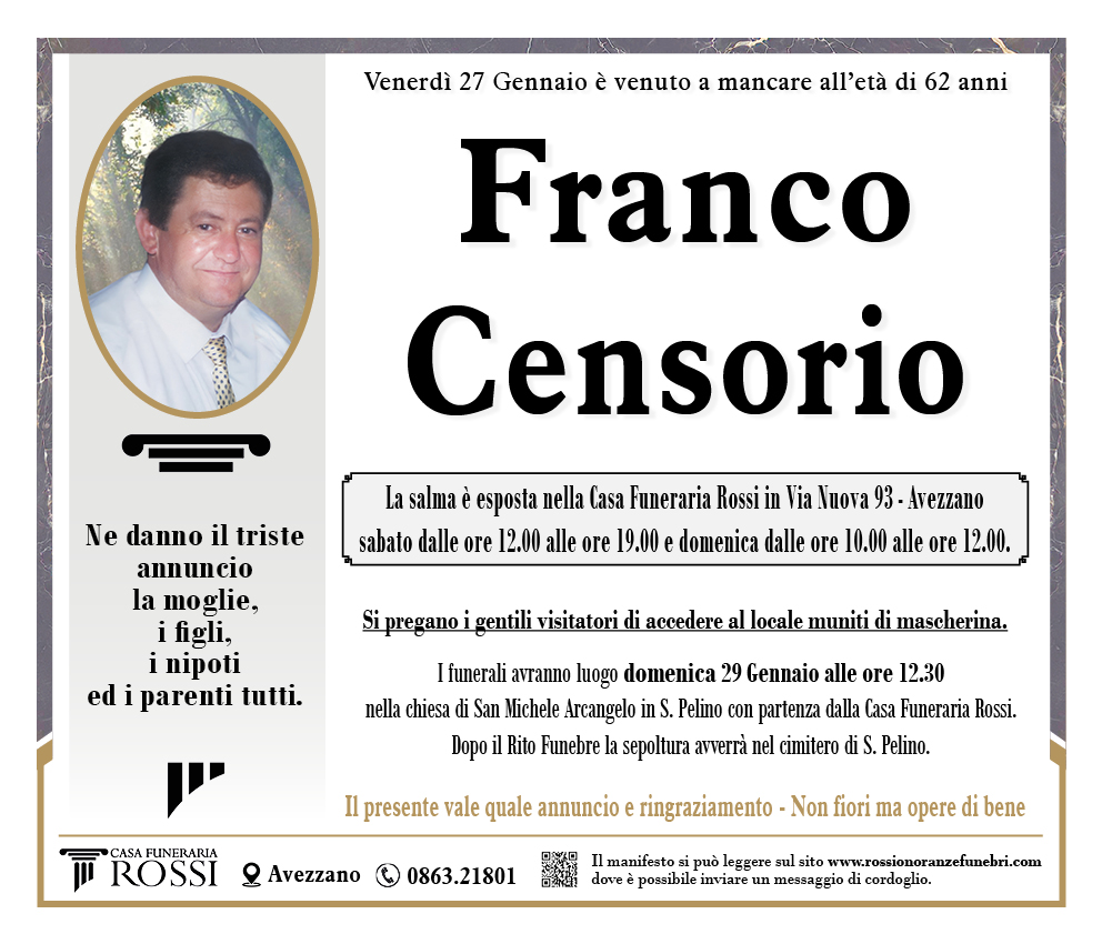 Franco Censorio