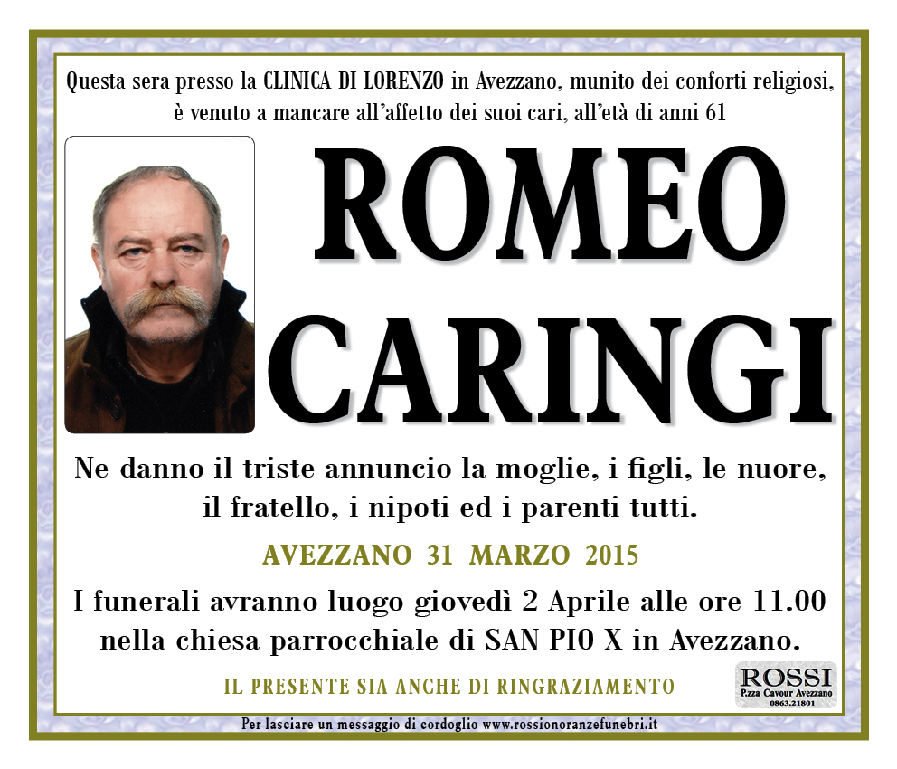 Romeo Caringi