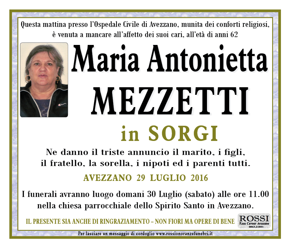 Maria Antonietta Mezzetti
