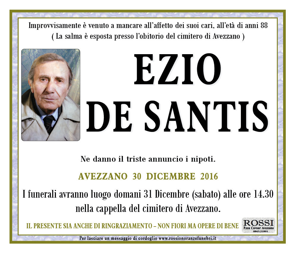 Ezio De Santis