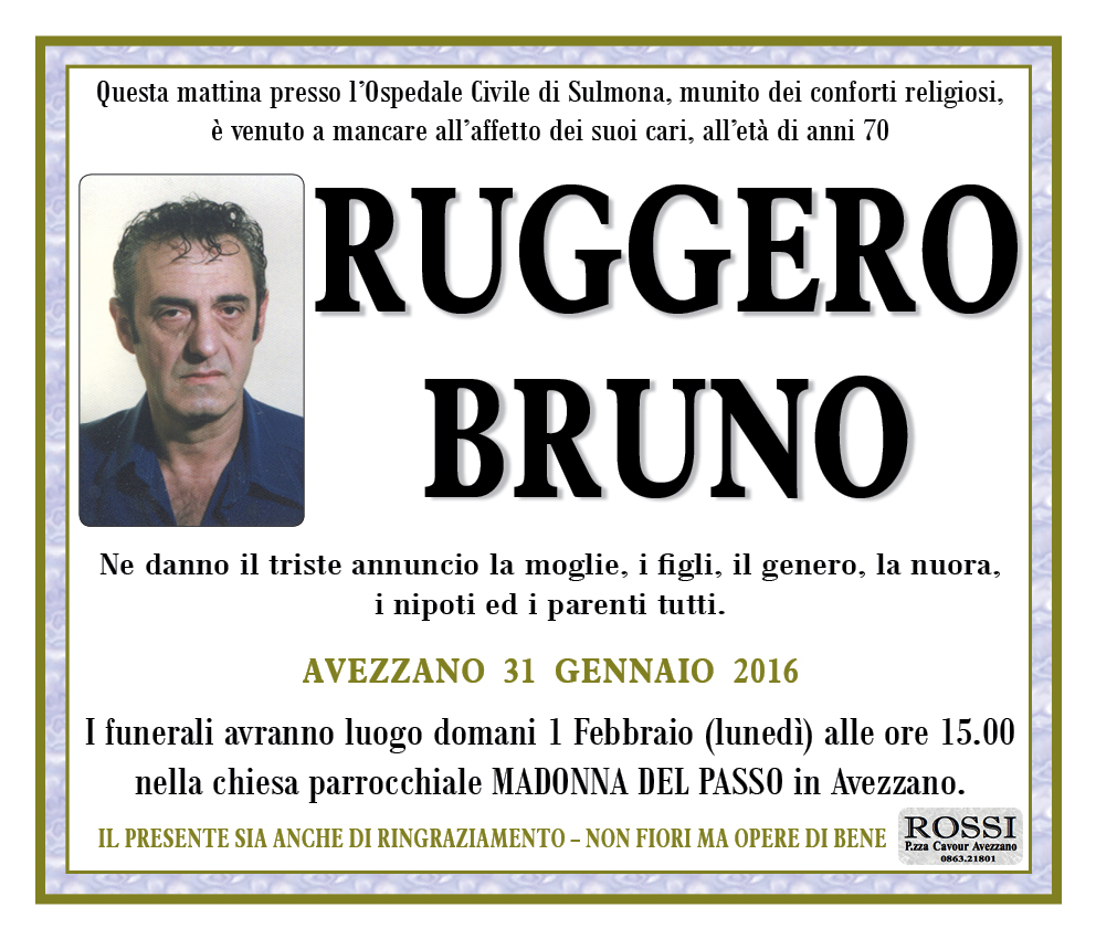 Ruggero Bruno