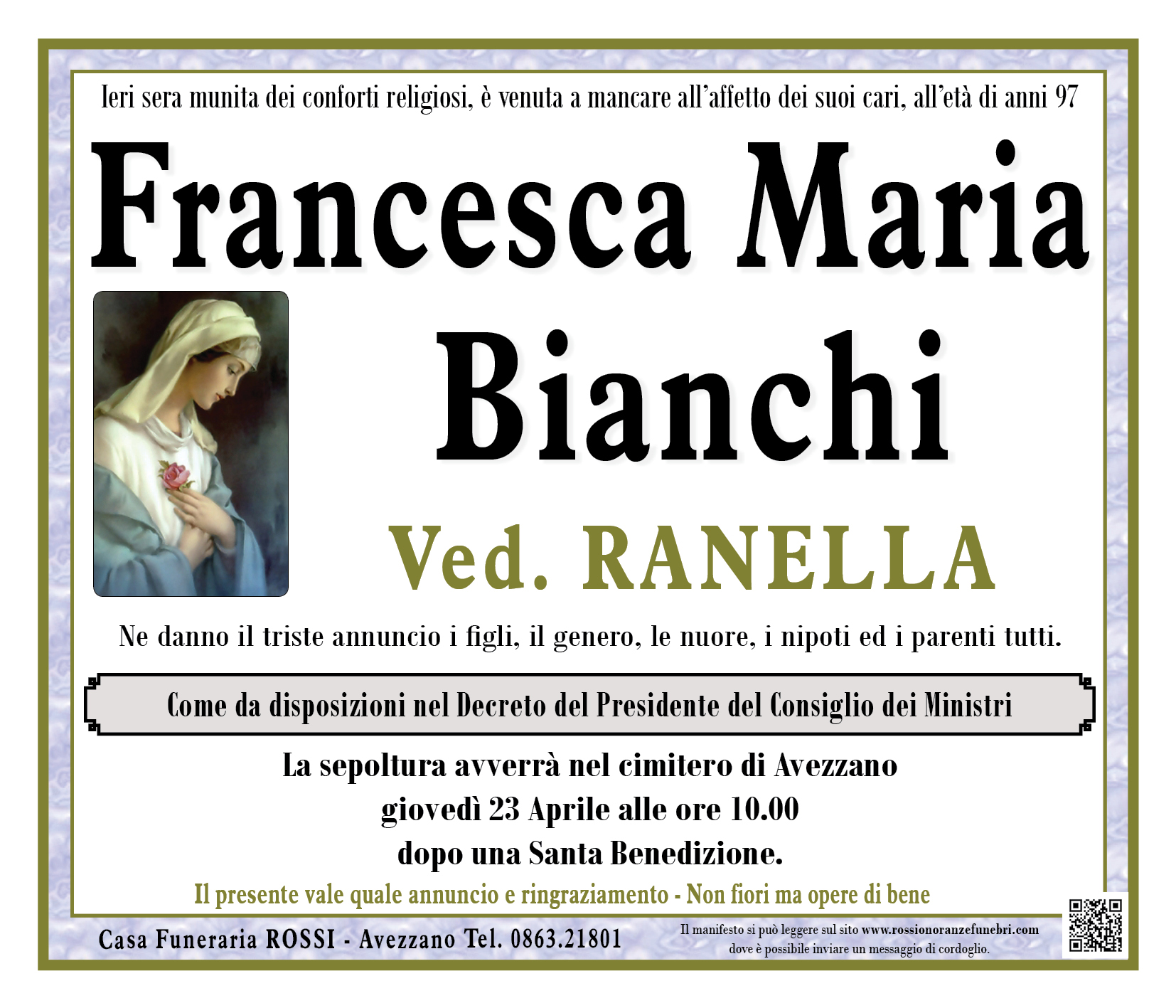 Francesca Maria Bianchi