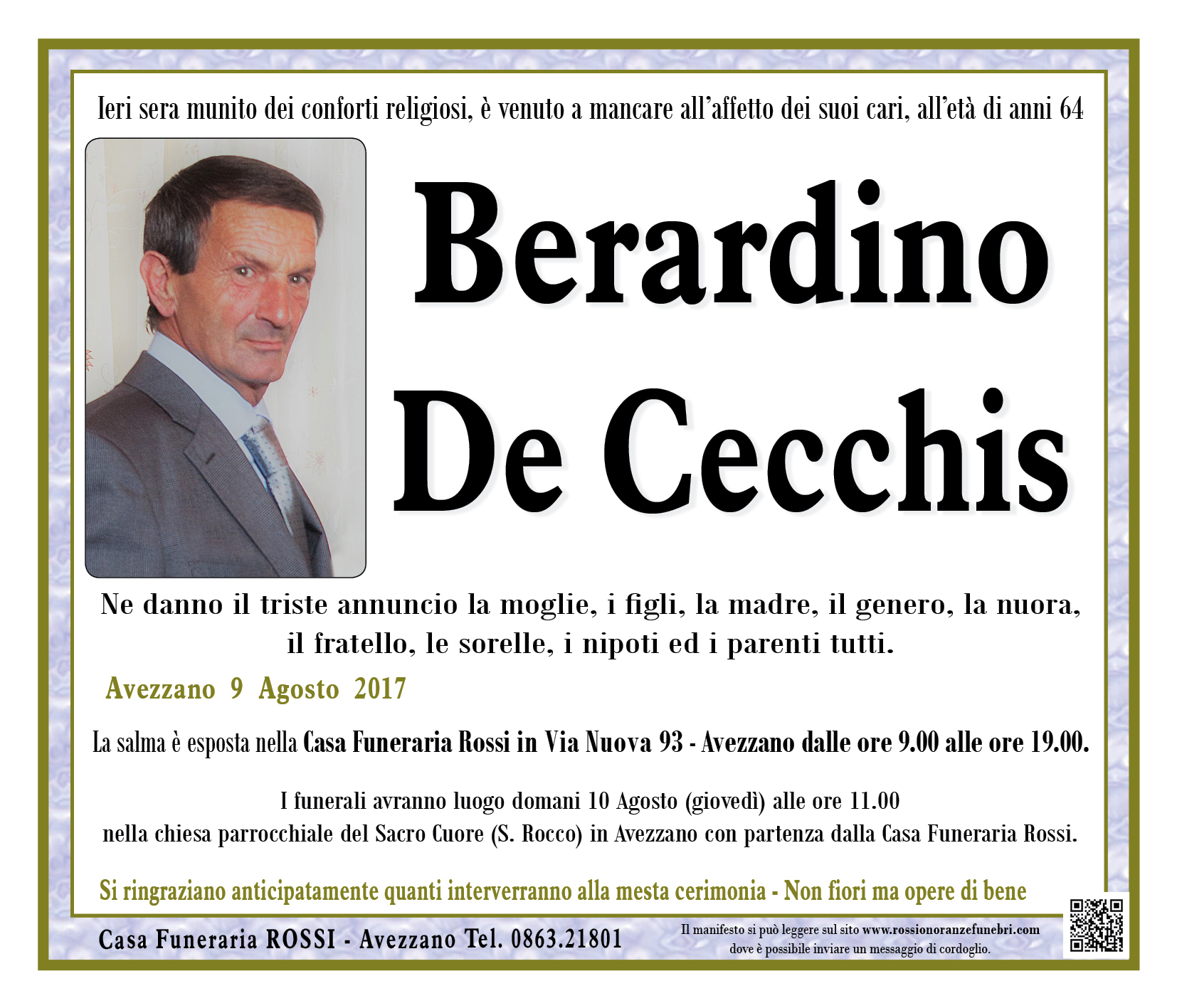 Berardino De Cecchis