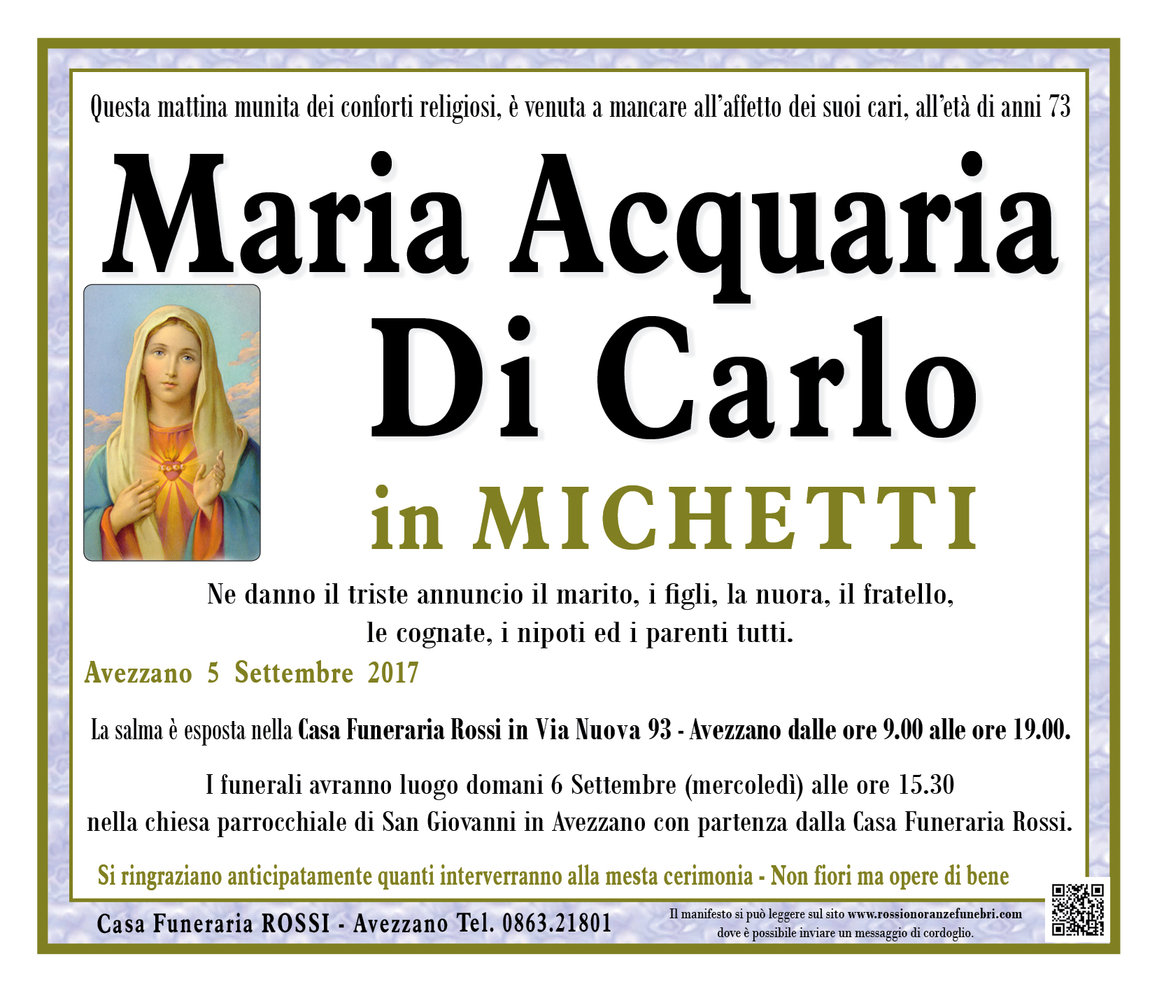 Maria Acquaria Di Carlo