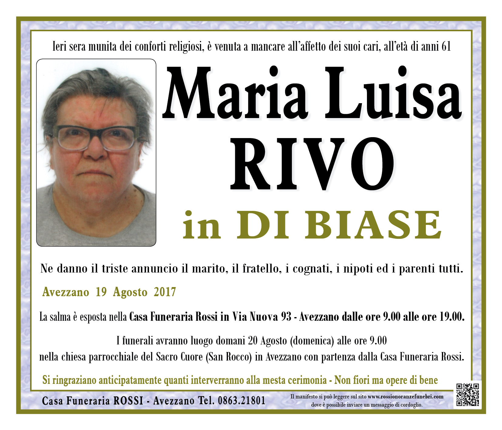 Maria Luisa Rivo