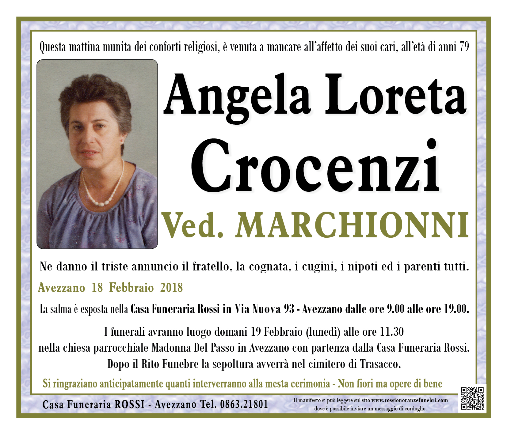 Angela Loreta Crocenzi