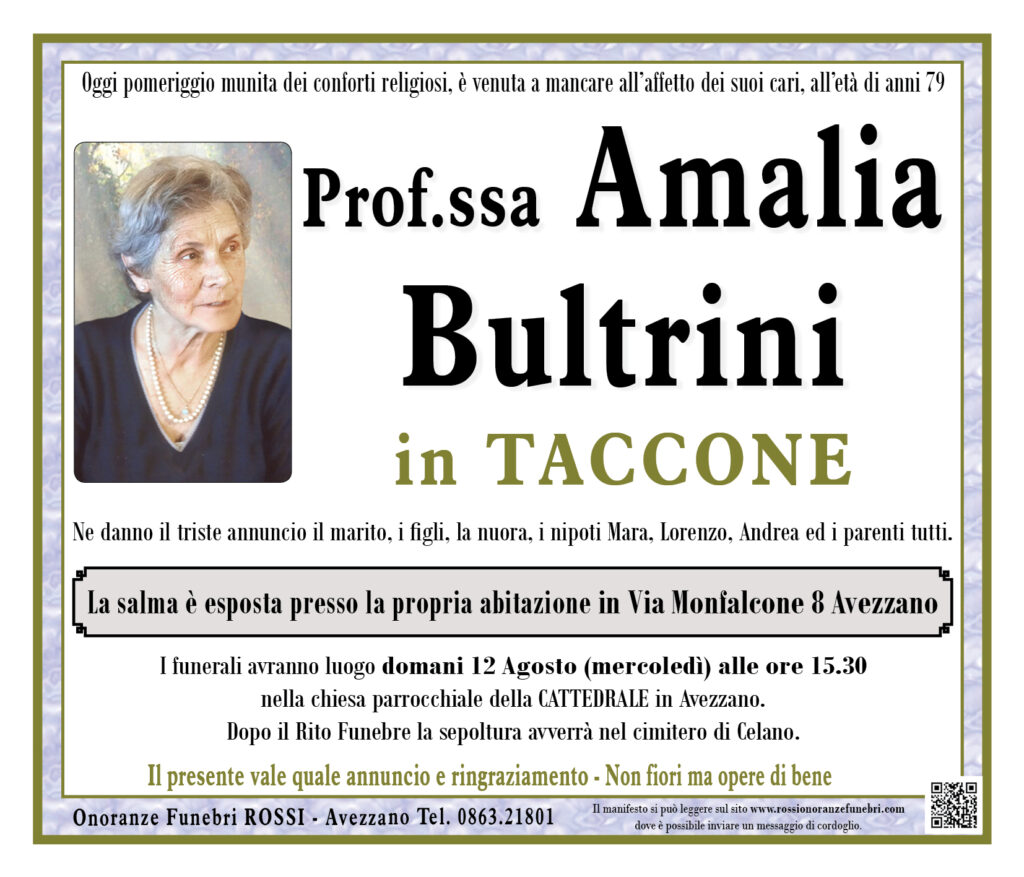 Amalia Bultrini