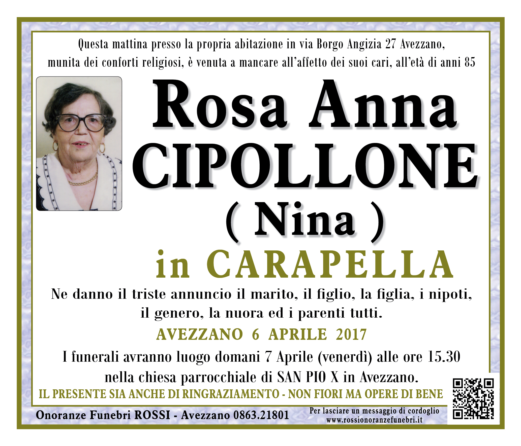 Rosa Anna Cipollone