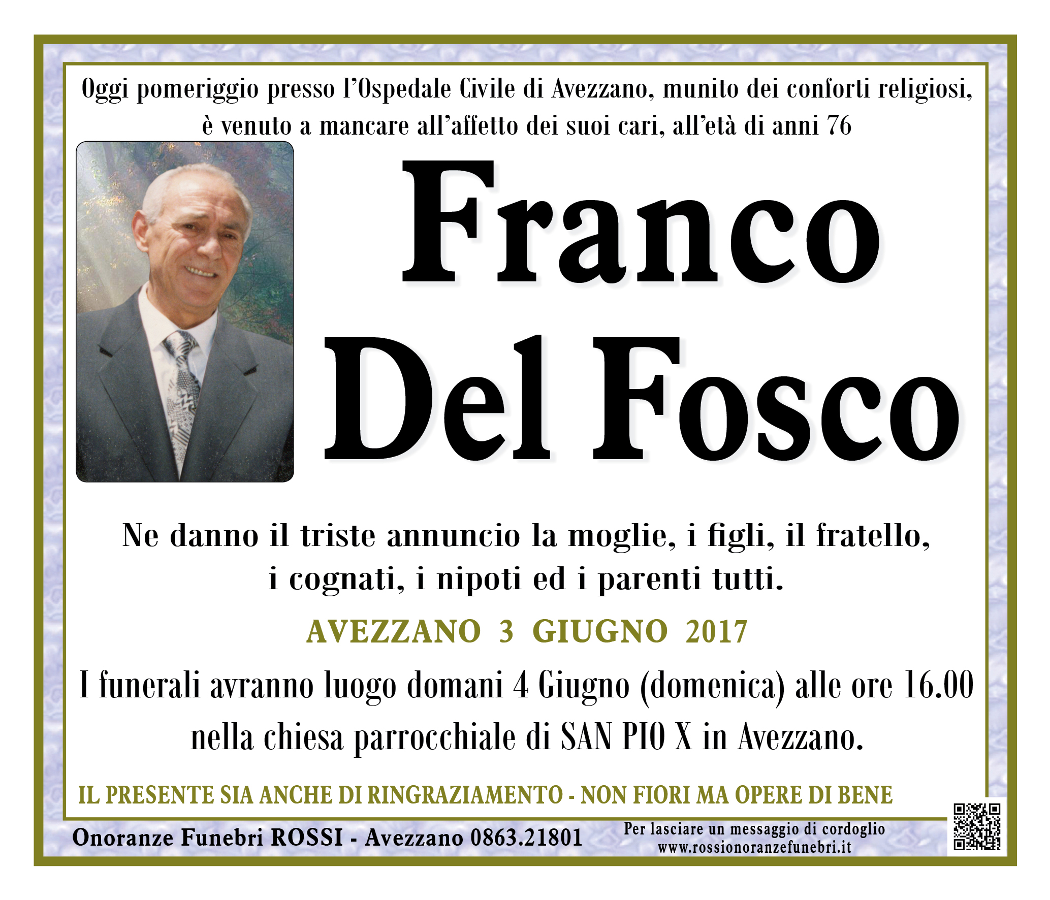 Franco Del Fosco
