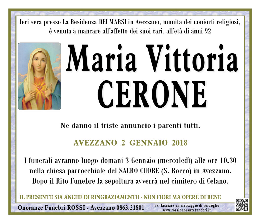 Maria Vittoria Cerone