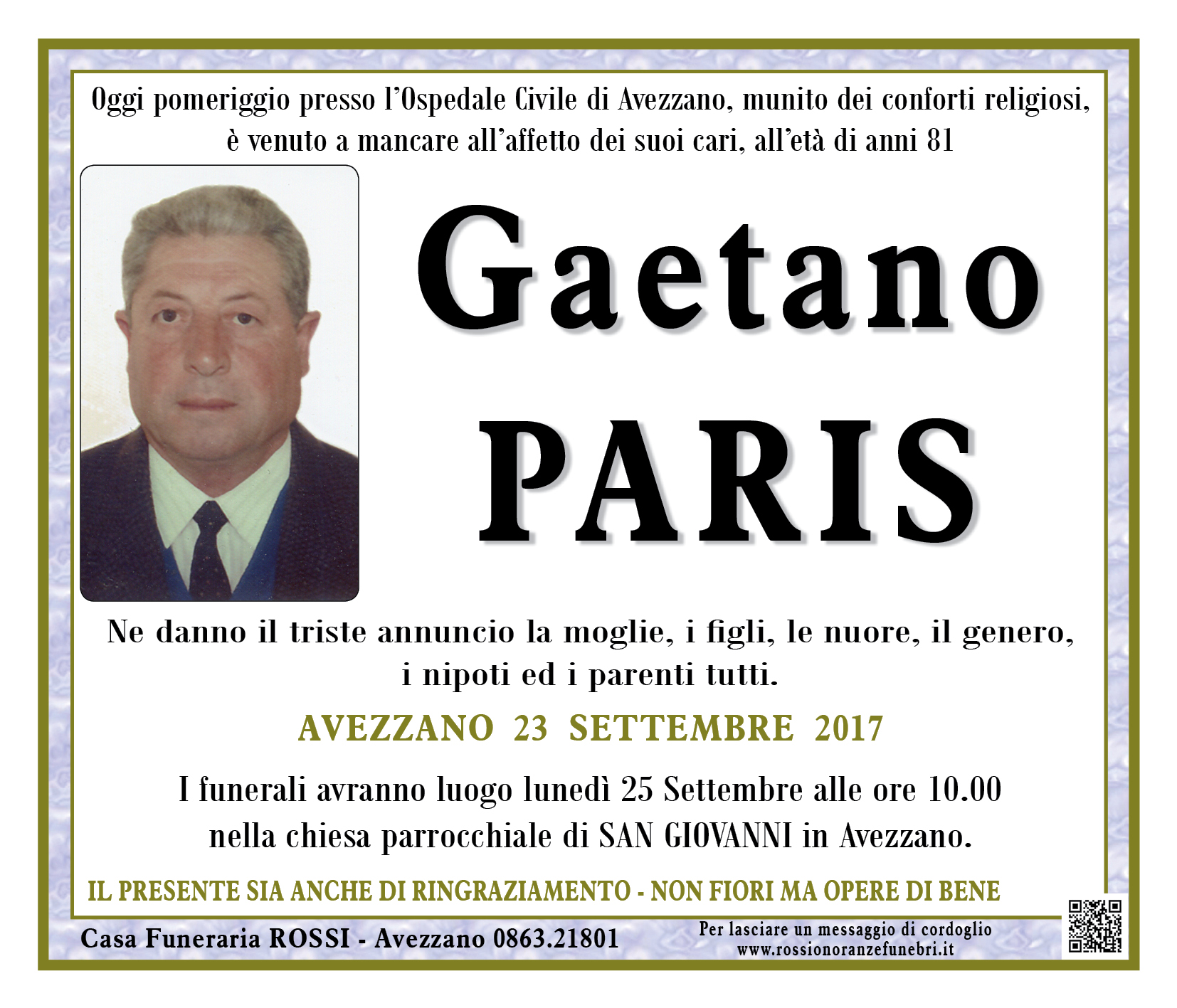 Gaetano Paris