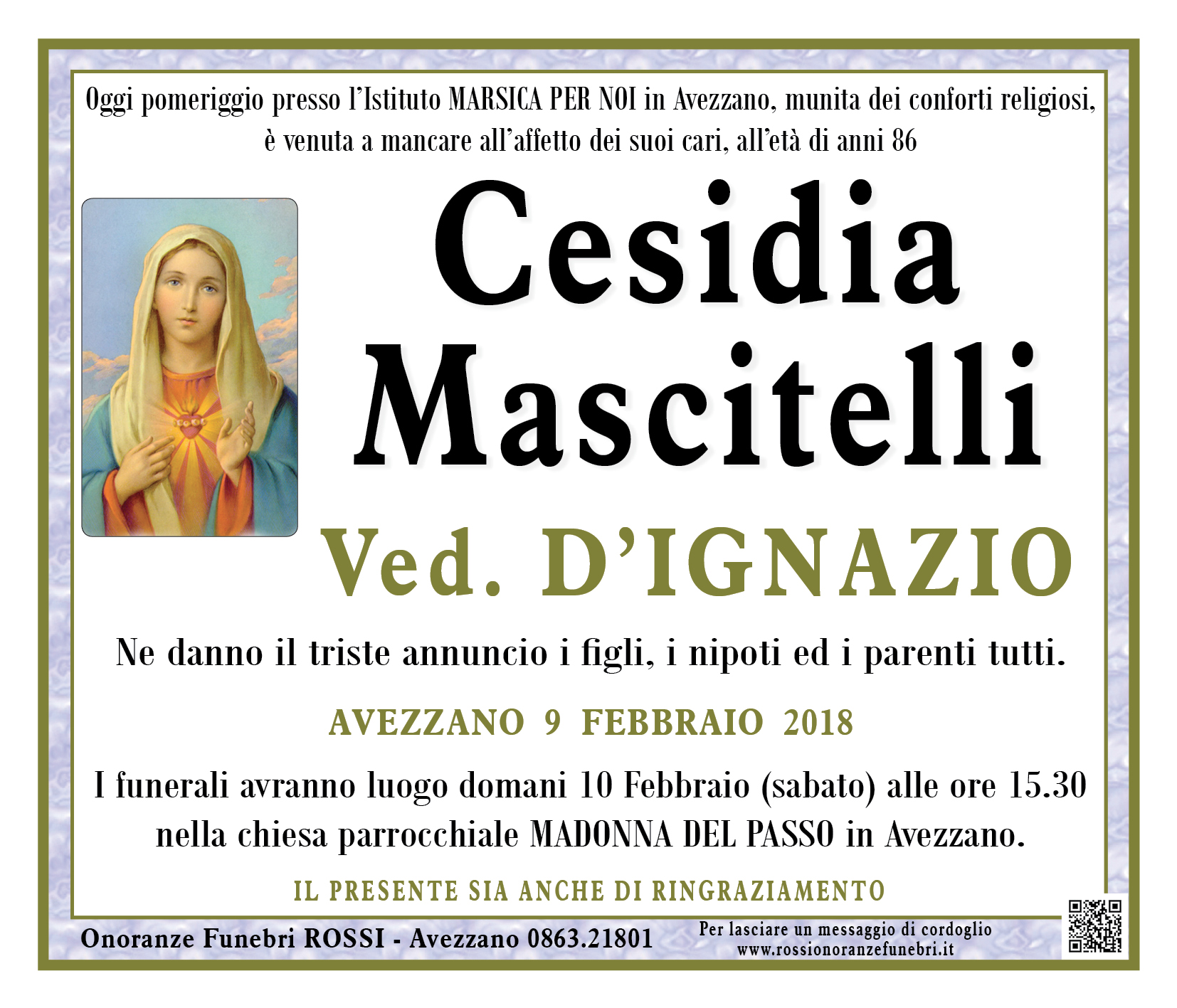Cesidia Mascitelli