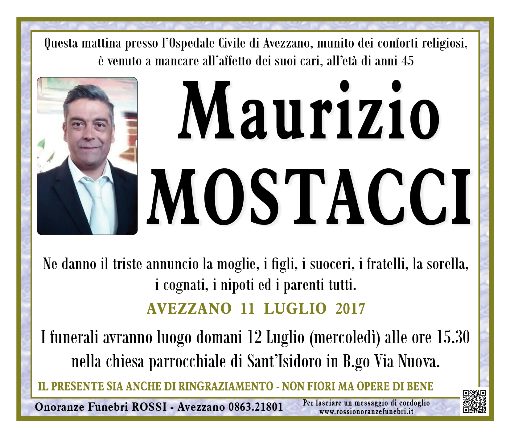 Maurizio Mostacci