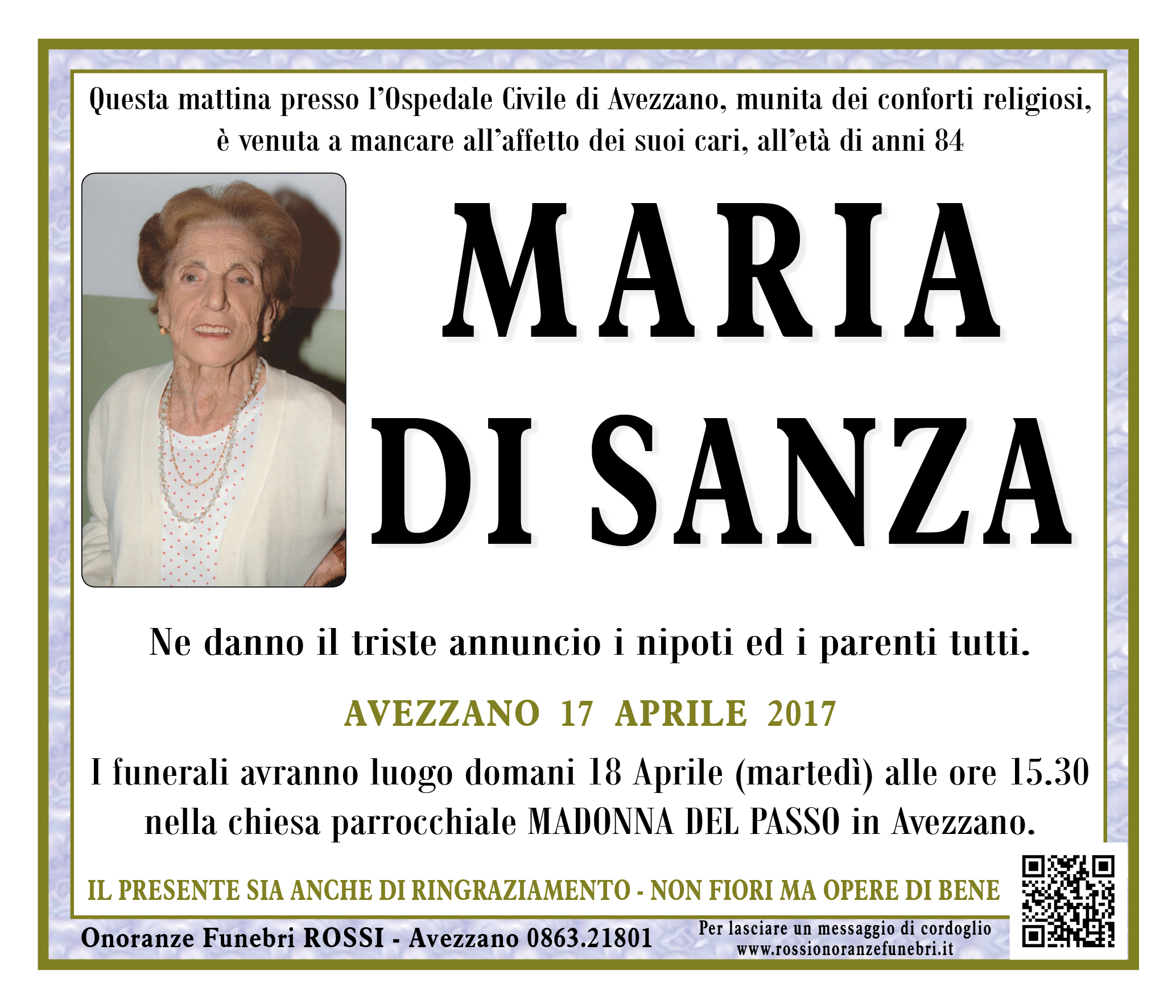 Maria Di Sanza