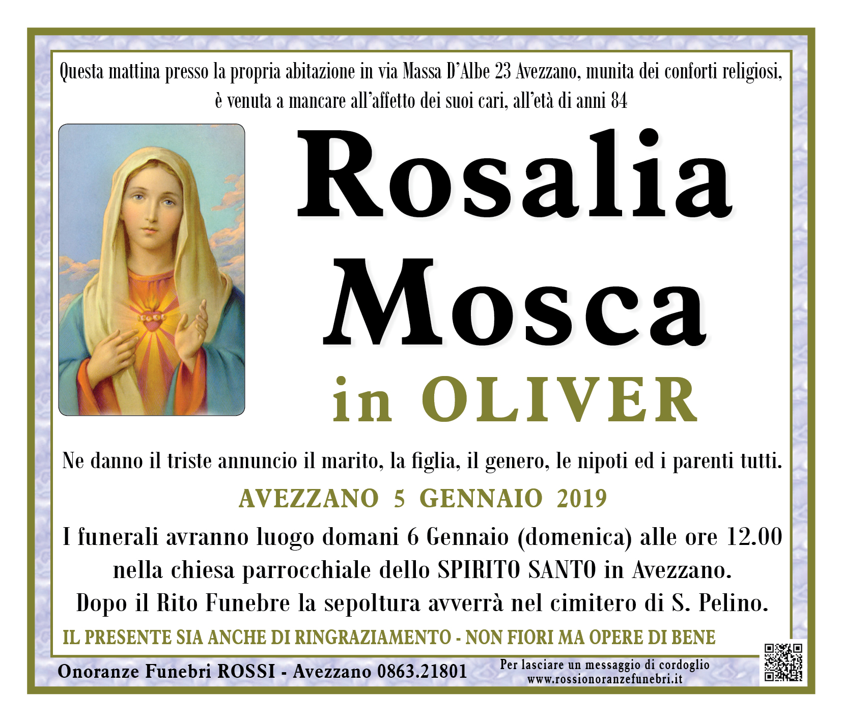 Rosalia Mosca