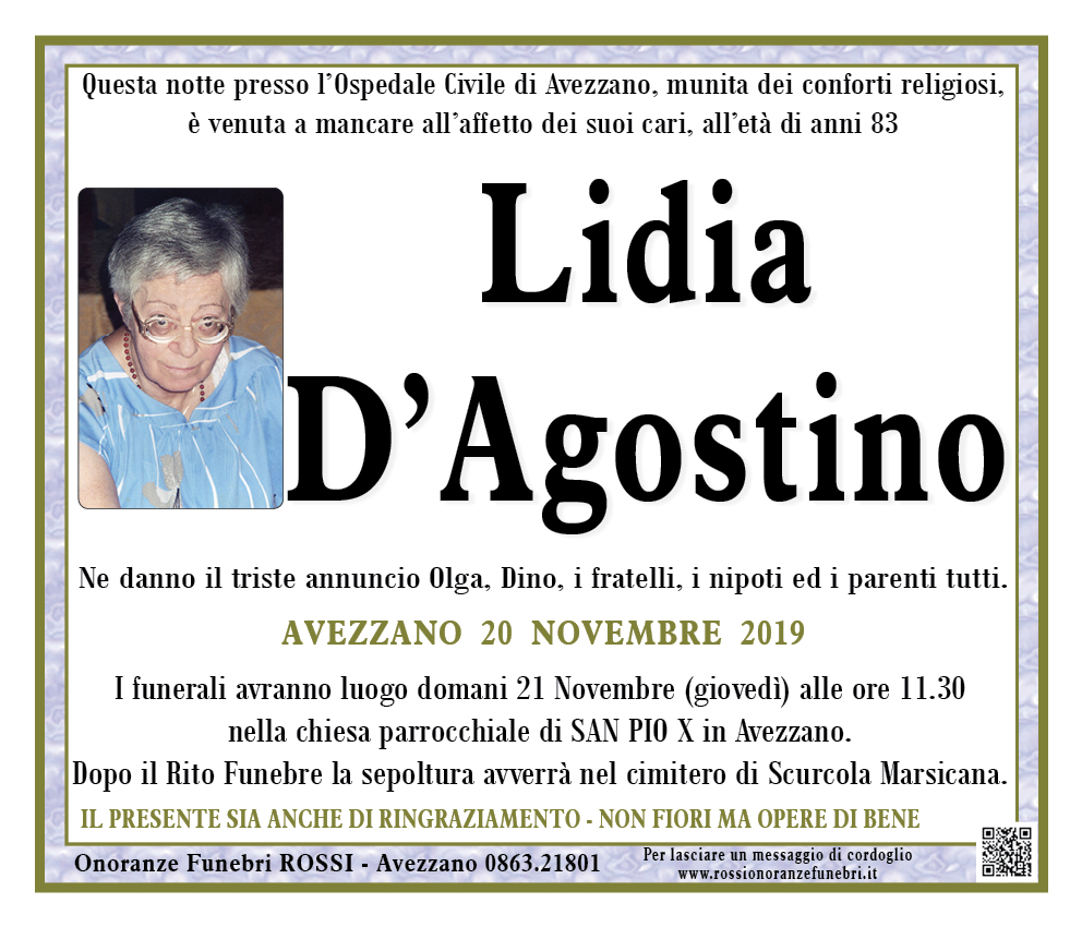 Lidia D'Agostino