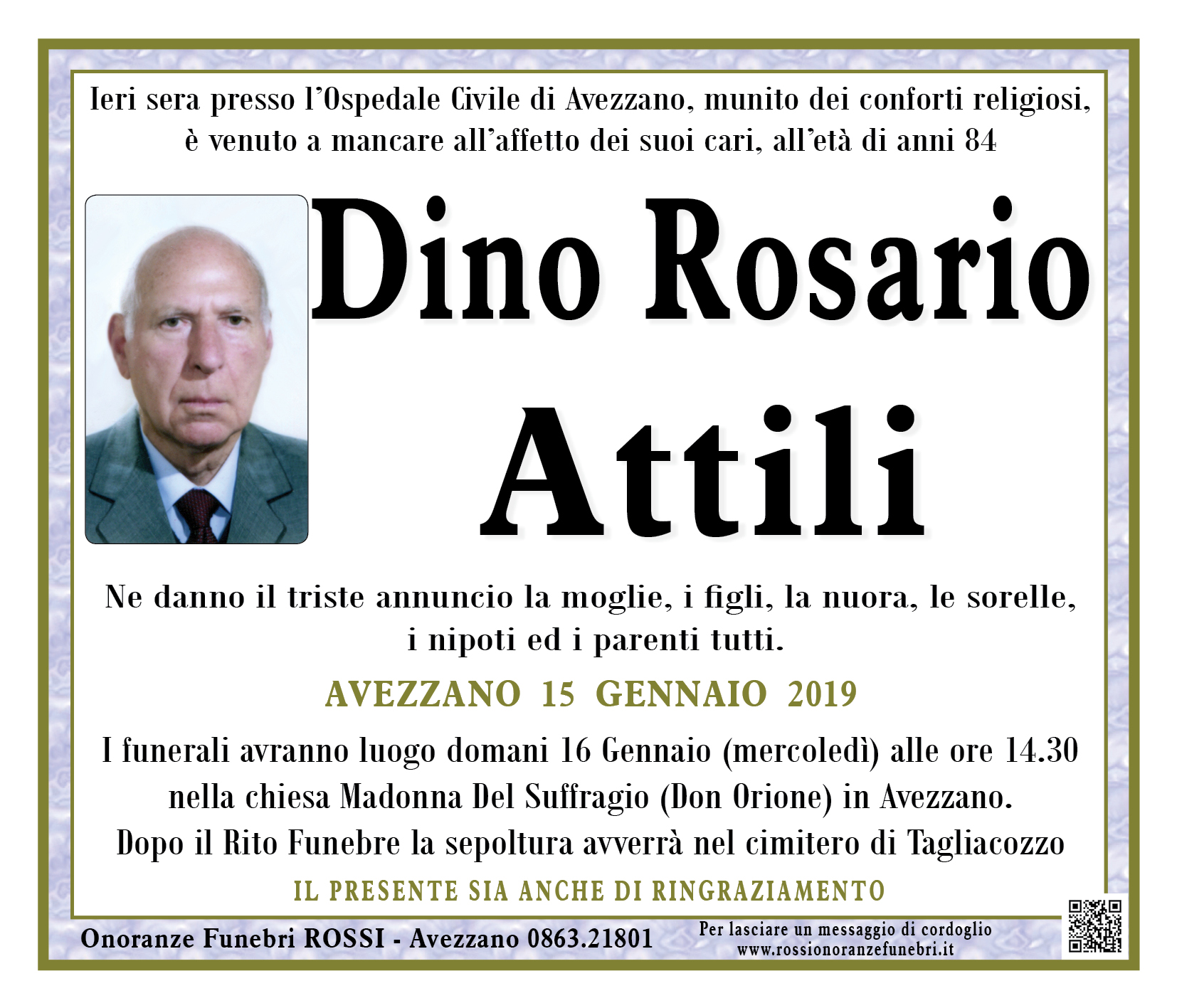 Dino Rosario Attili