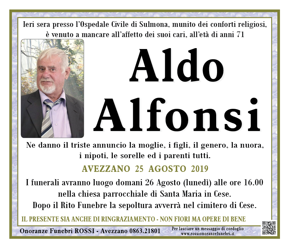 Aldo Alfonsi