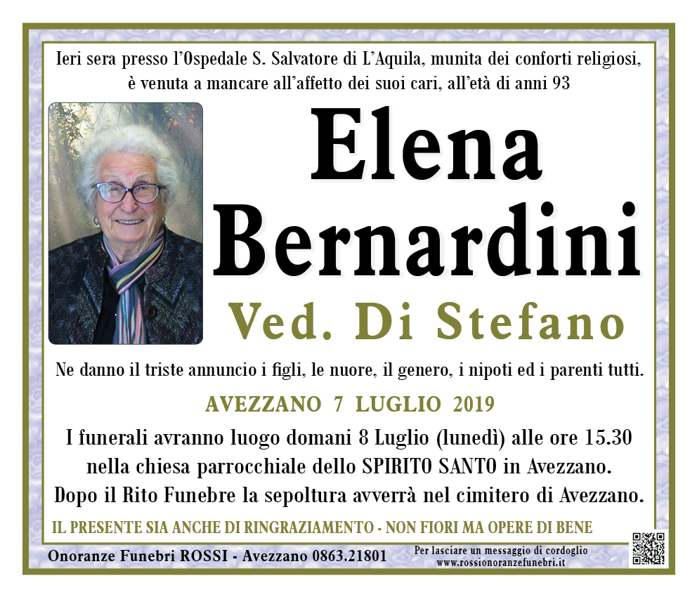 Elena Bernardini