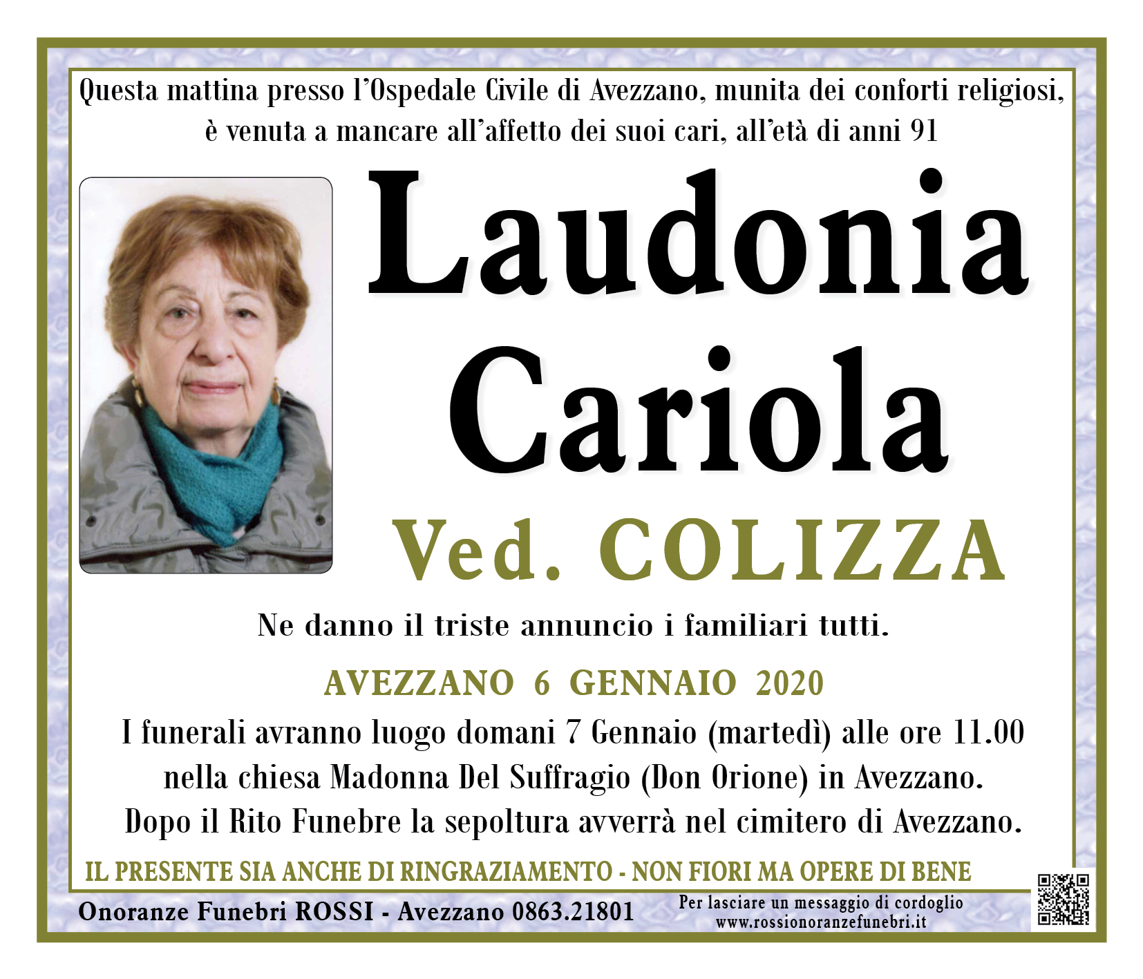 Laudonia Cariola