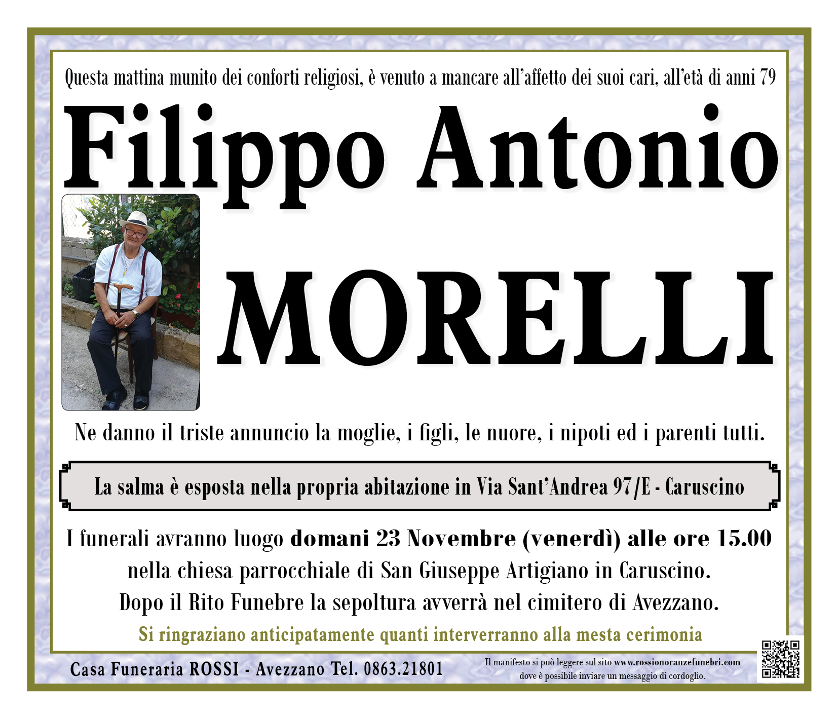 Filippo Antonio Morelli
