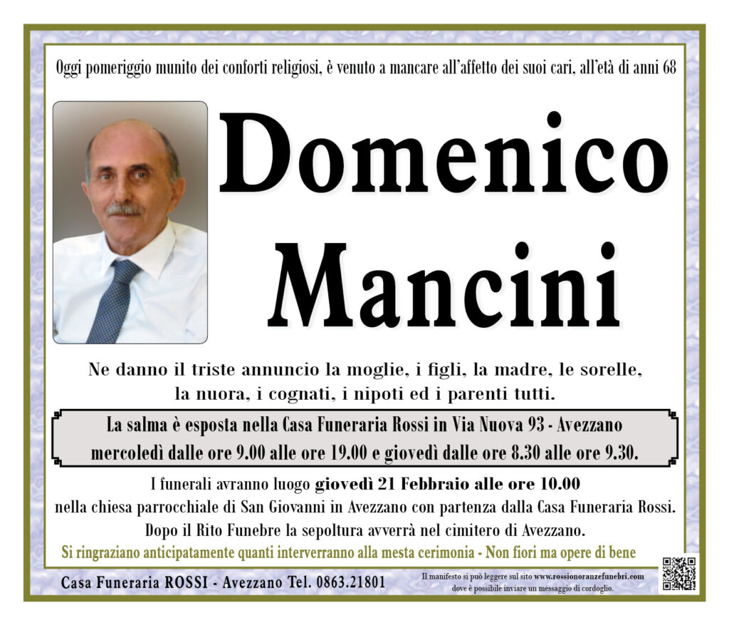 Domenico Mancini