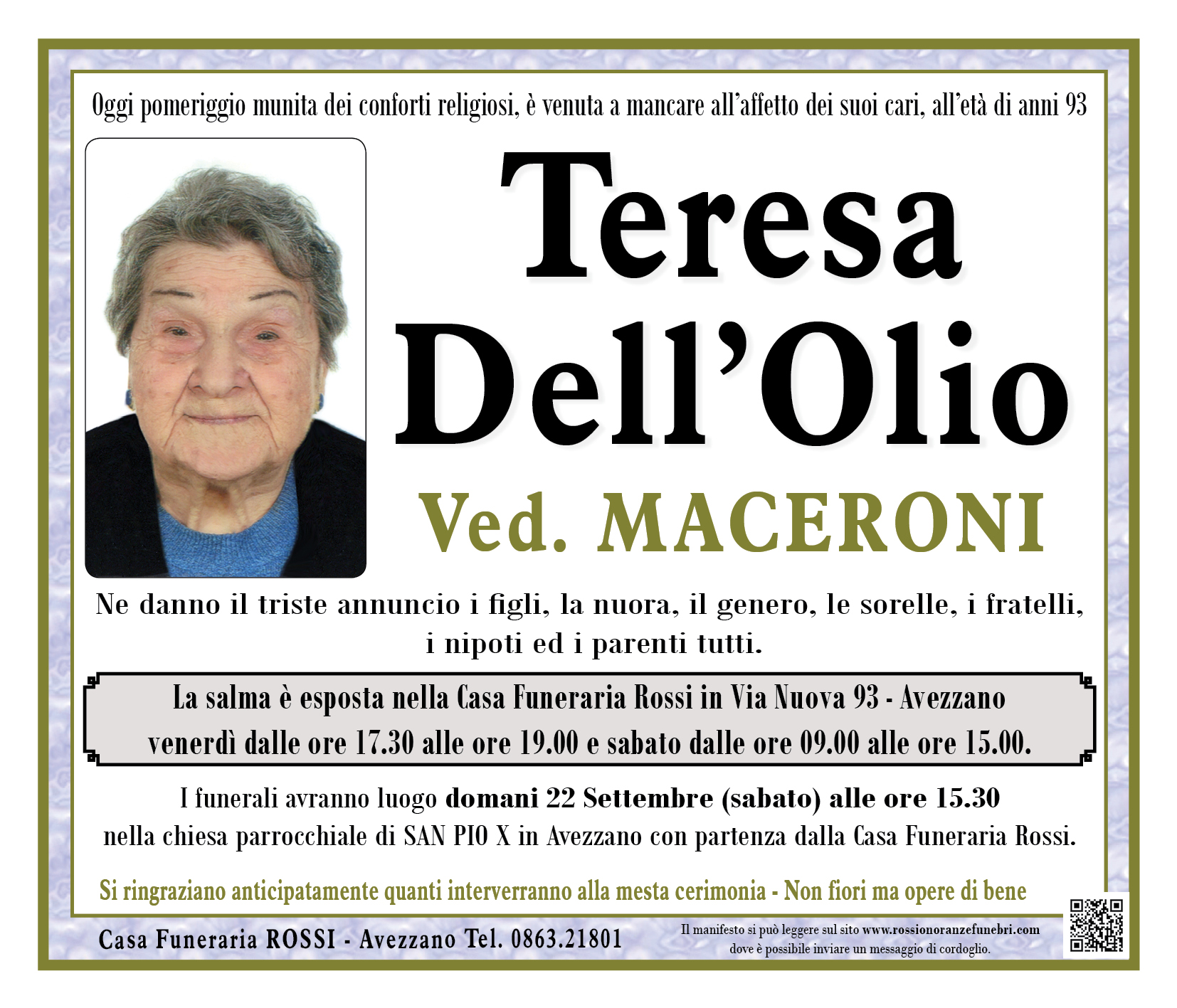 Teresa Dell'Olio