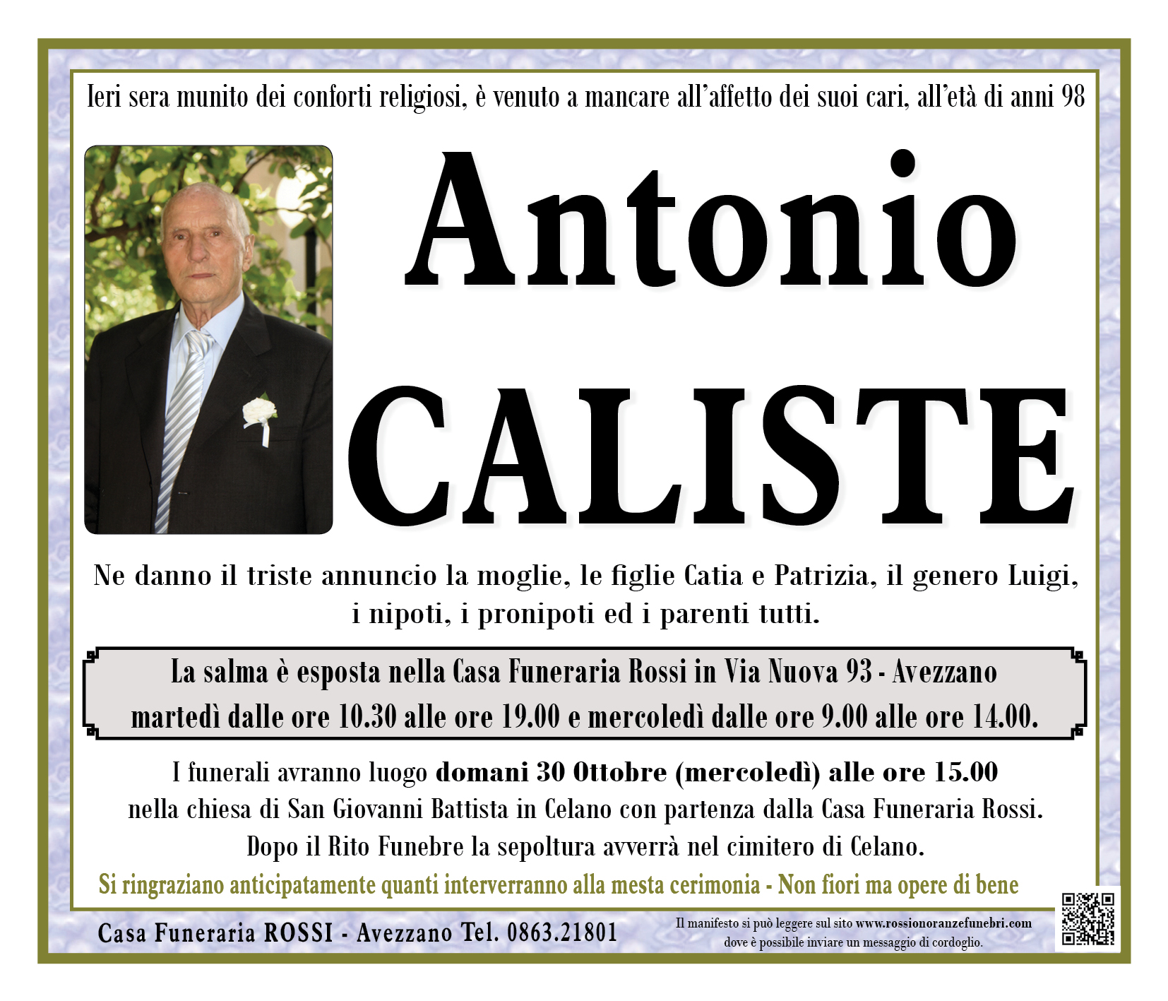Antonio Caliste