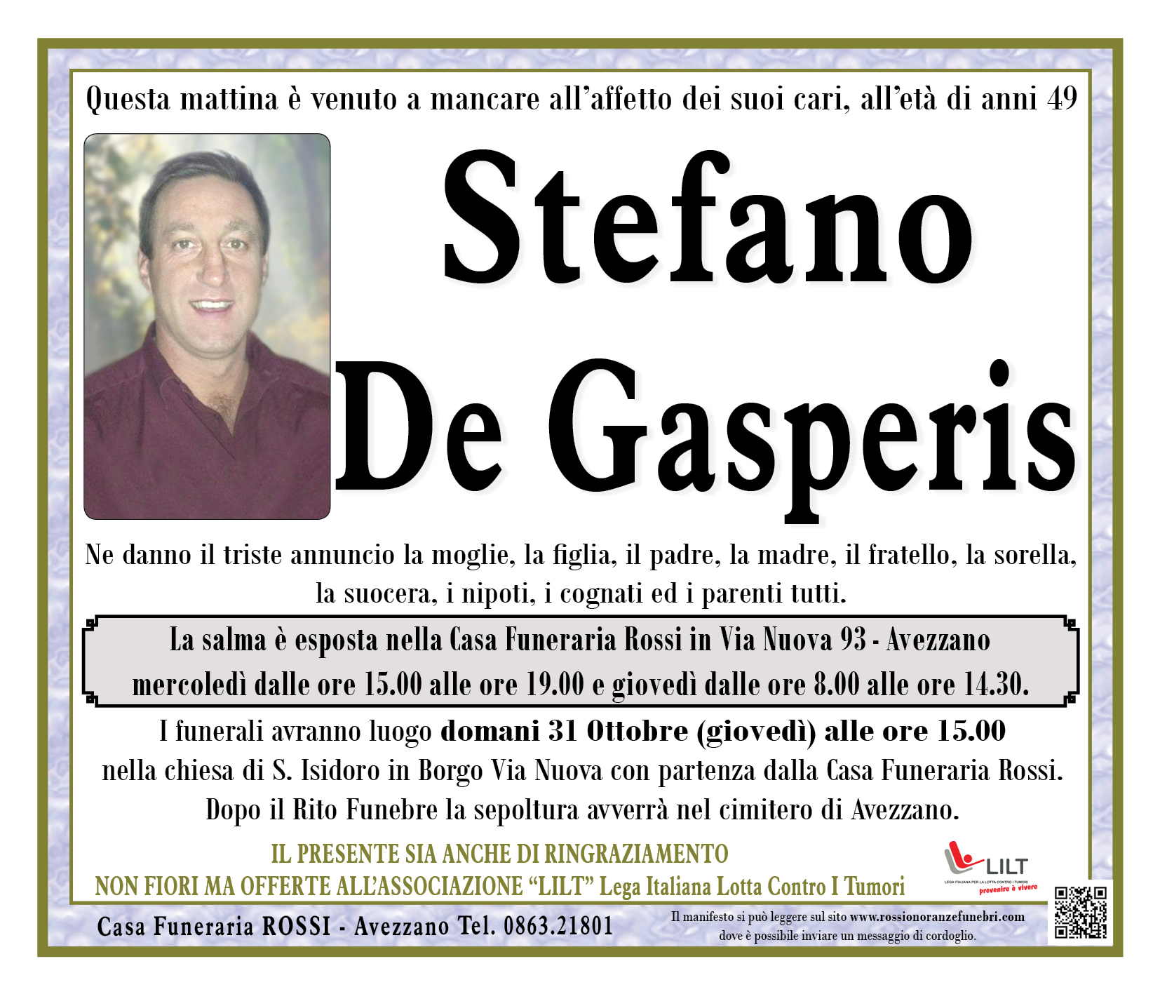 Stefano De Gasperis