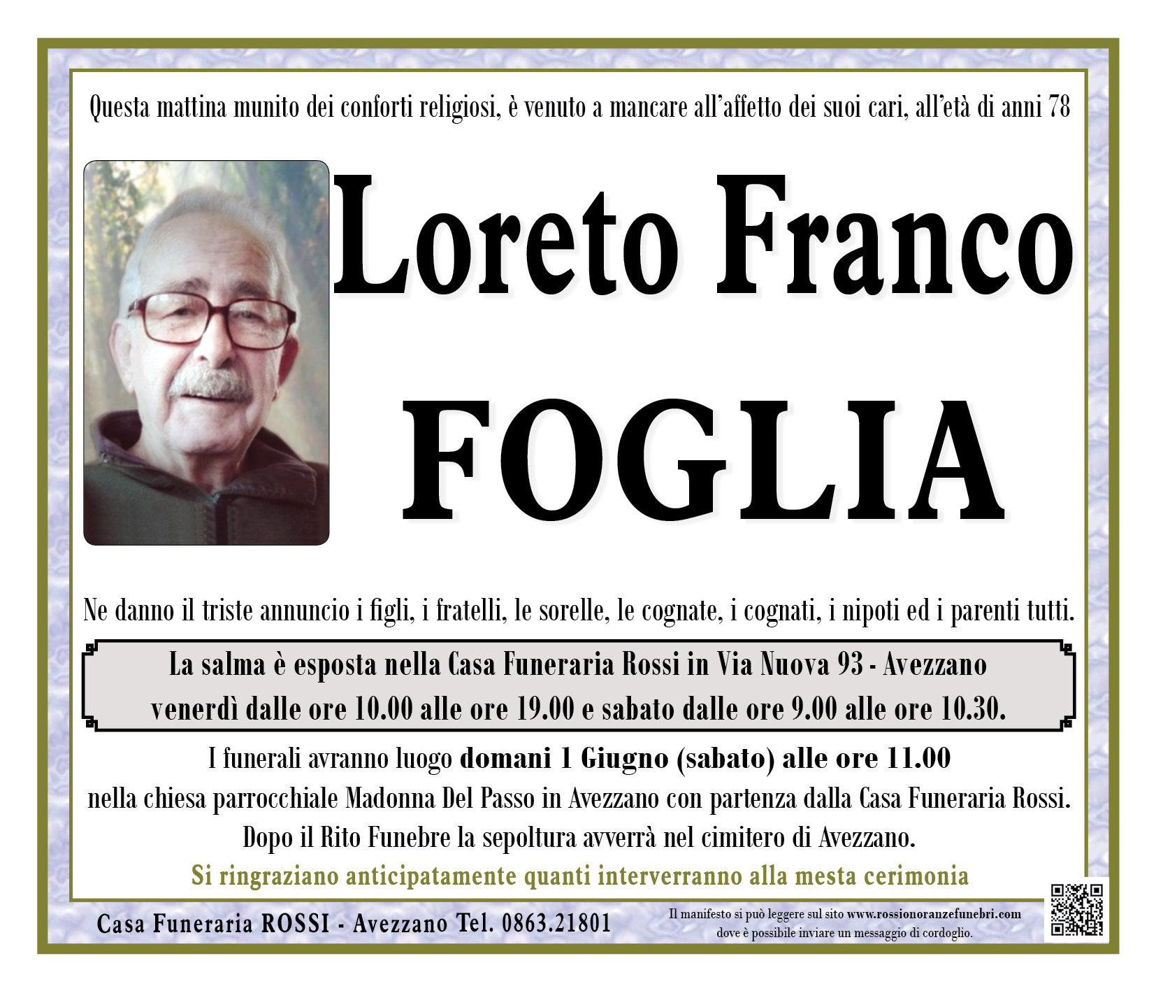 Loreto Franco Foglia