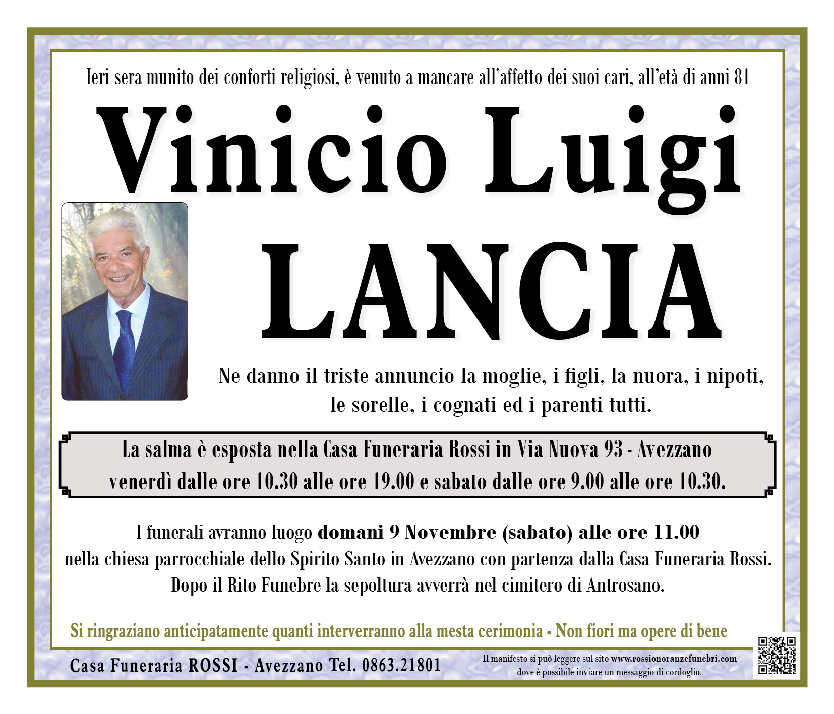 Vinicio Luigi Lancia