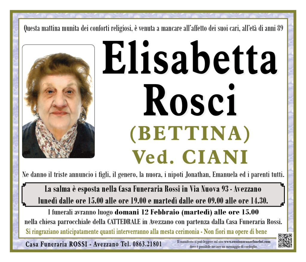 Elisabetta Rosci