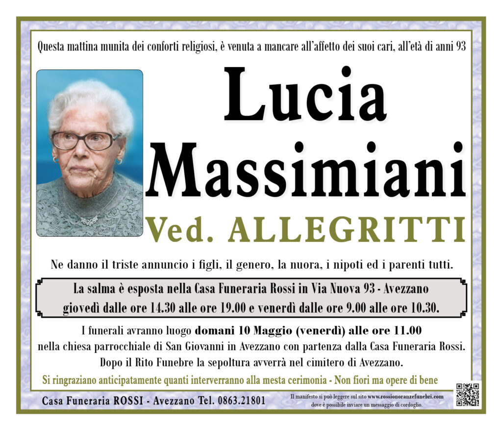 Lucia Massimiani