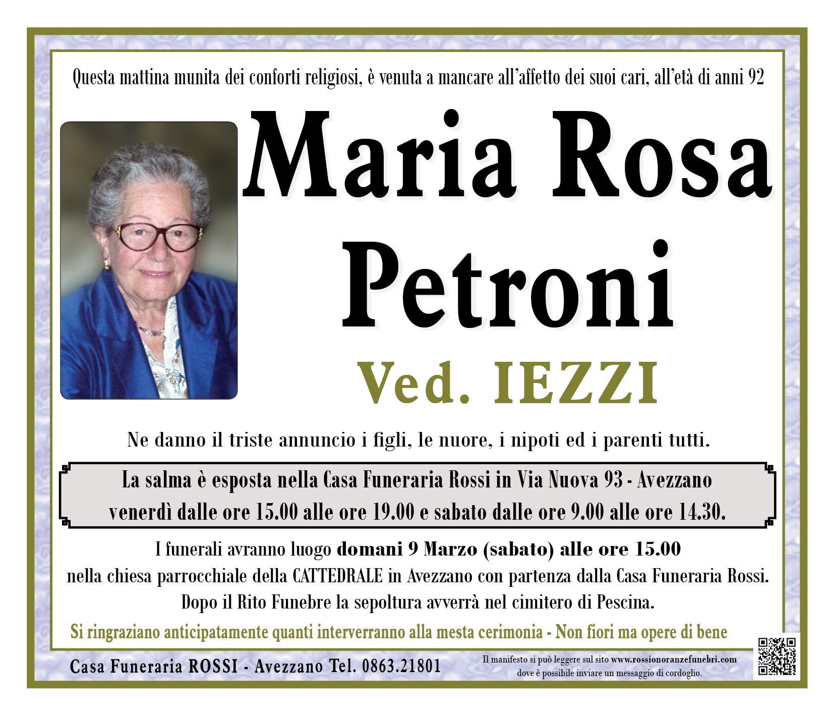 Maria Rosa Petroni