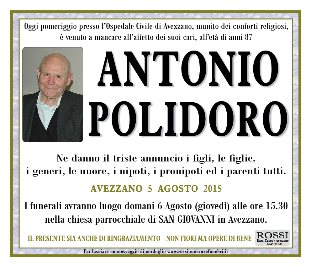 Antonio Polidoro