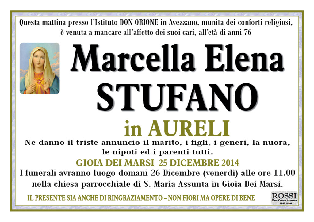 Marcella Elena Stufano