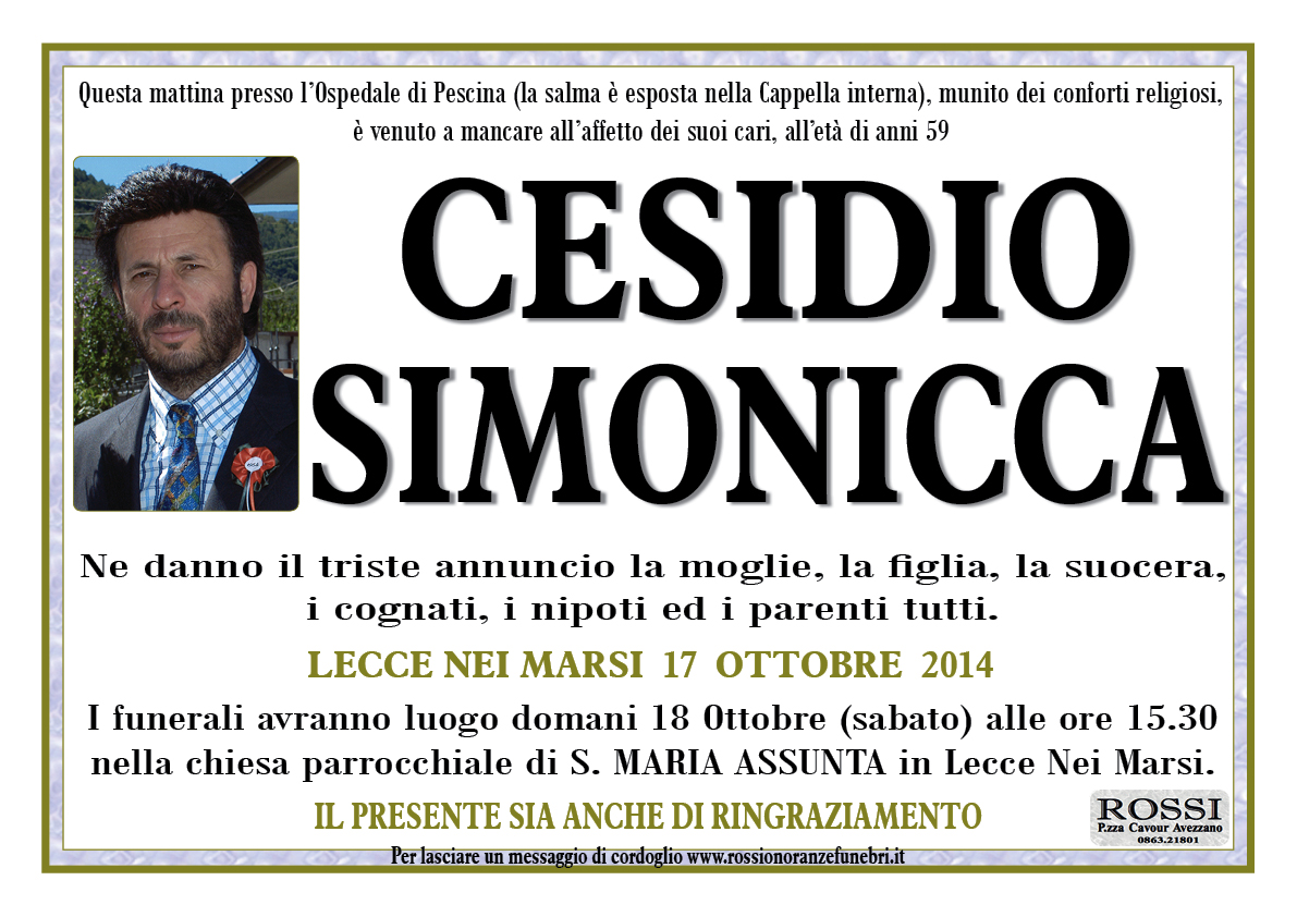 Cesidio Simonicca