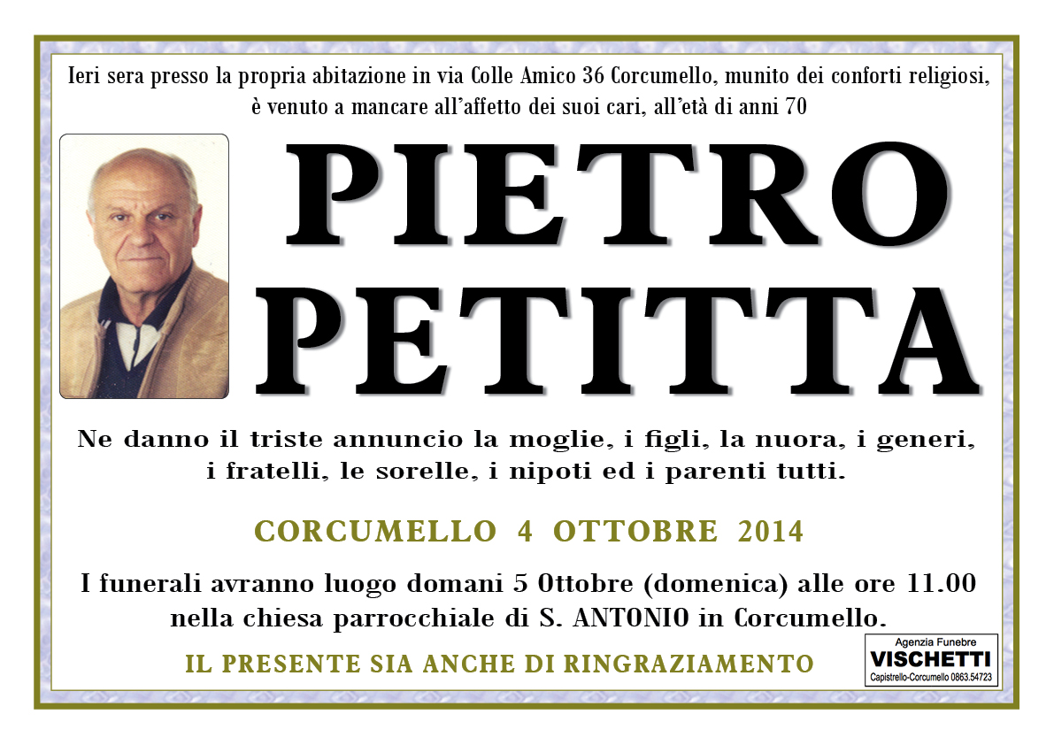 Pietro Petitta