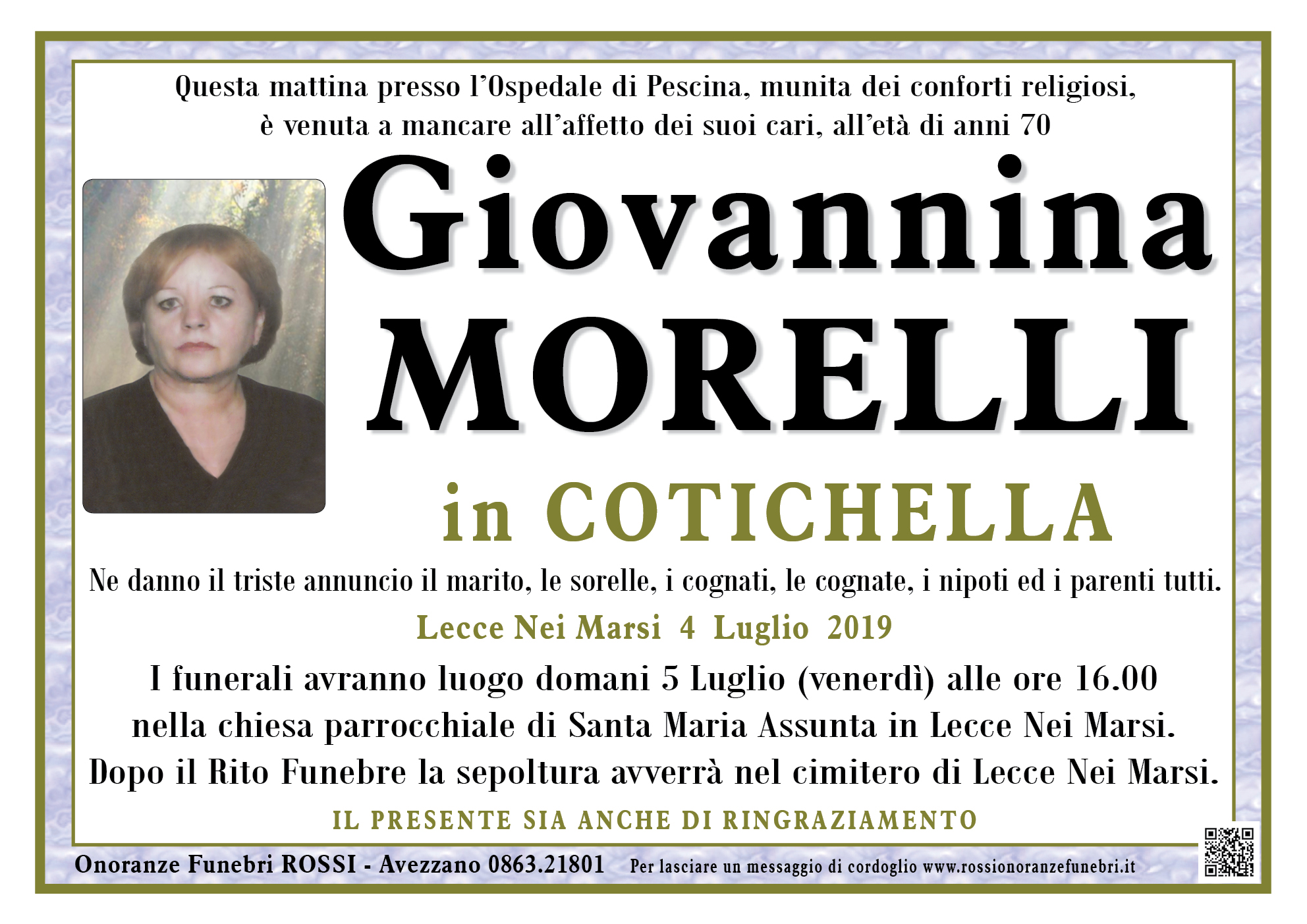 Giovannina Morelli