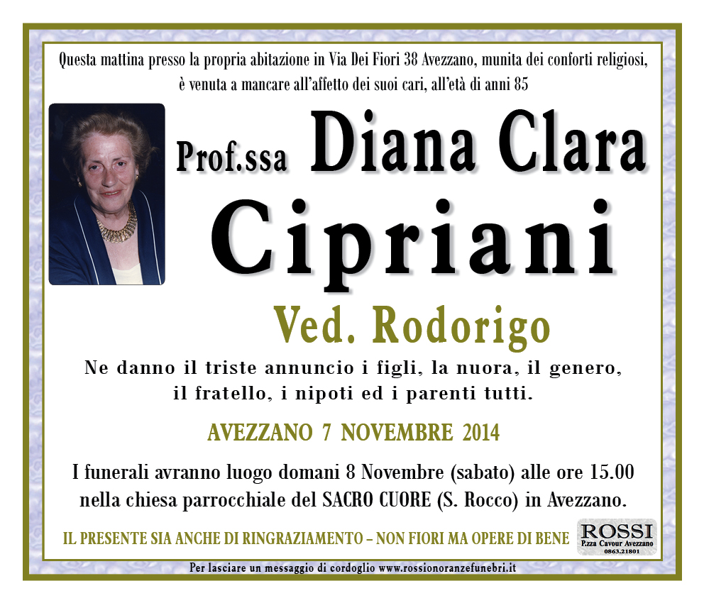 Diana Clara Cipriani