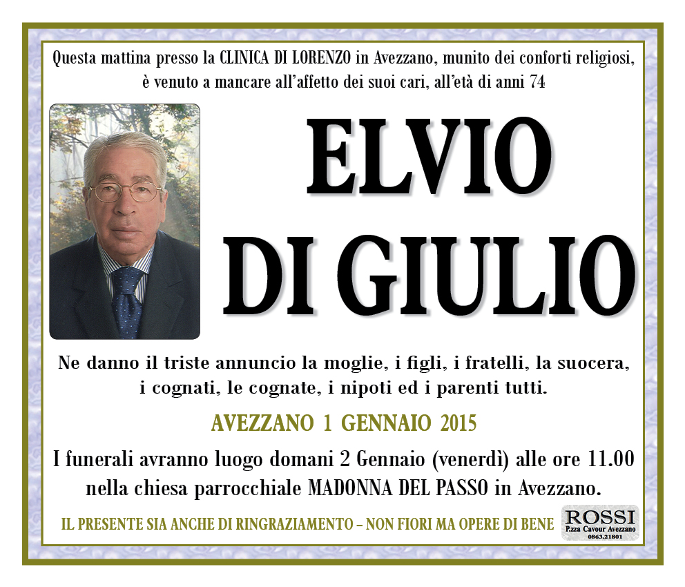 Elvio Di Giulio