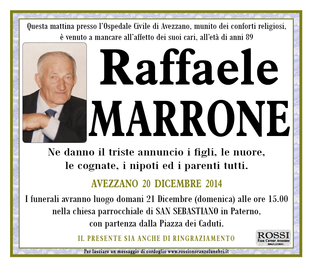 Raffaele Marrone