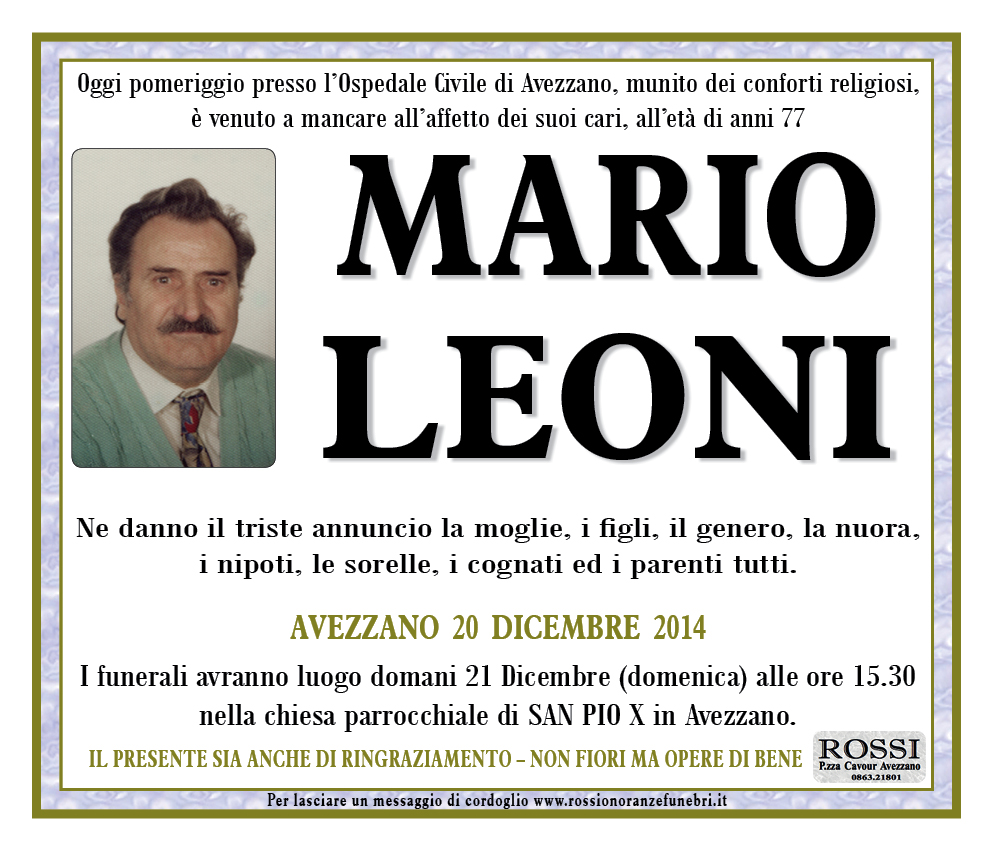 Mario Leoni