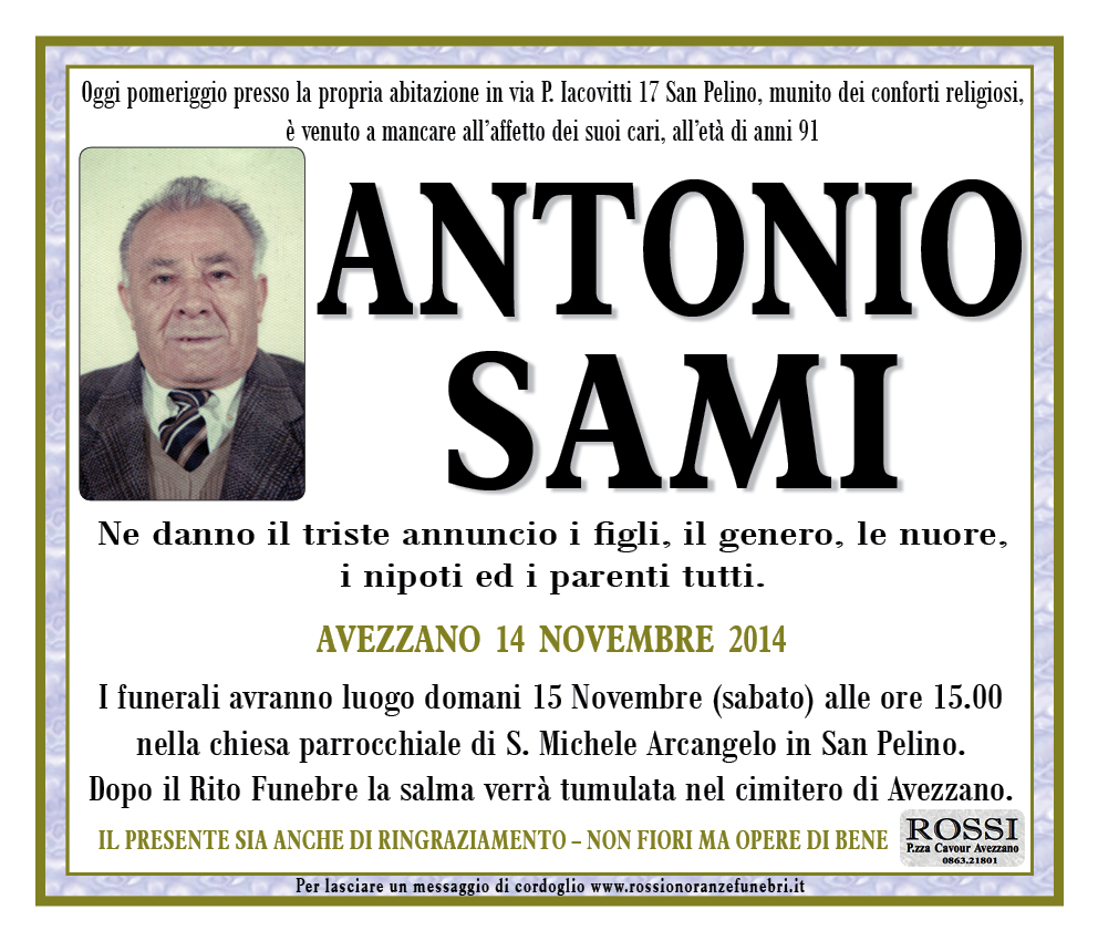 Antonio Sami