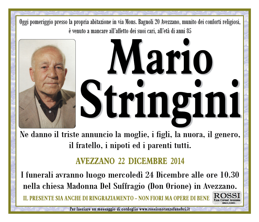 Mario Stringini
