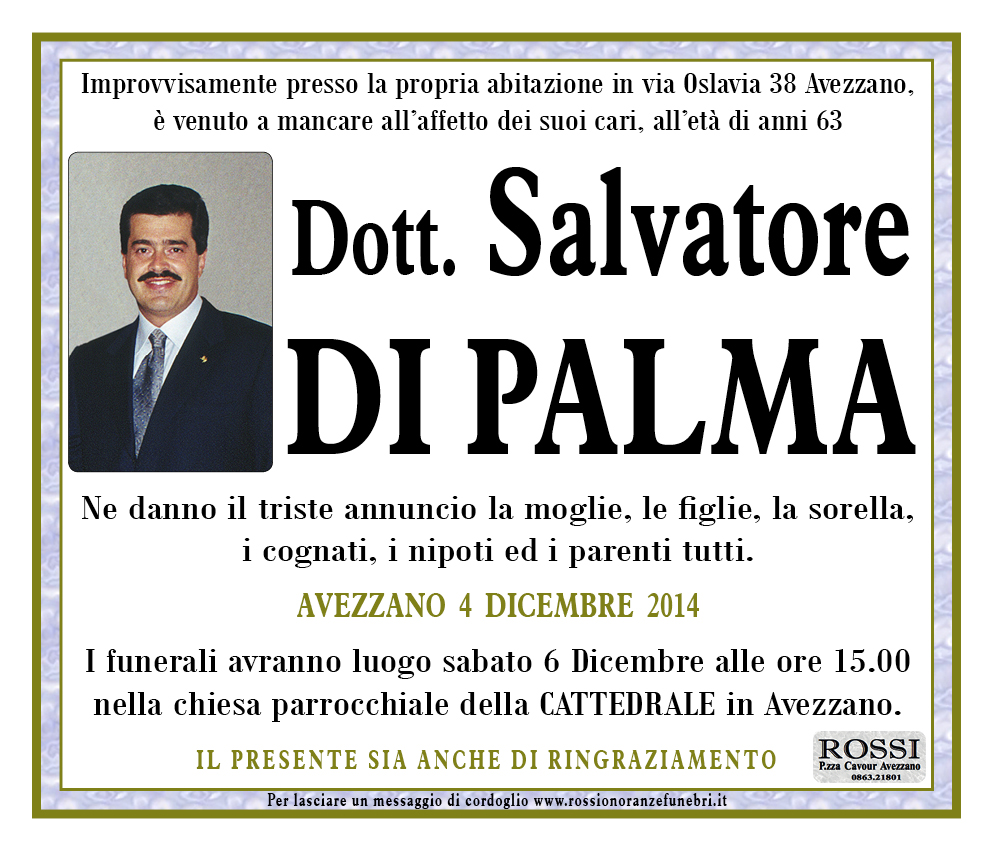 Dott. Salvatore Di Palma