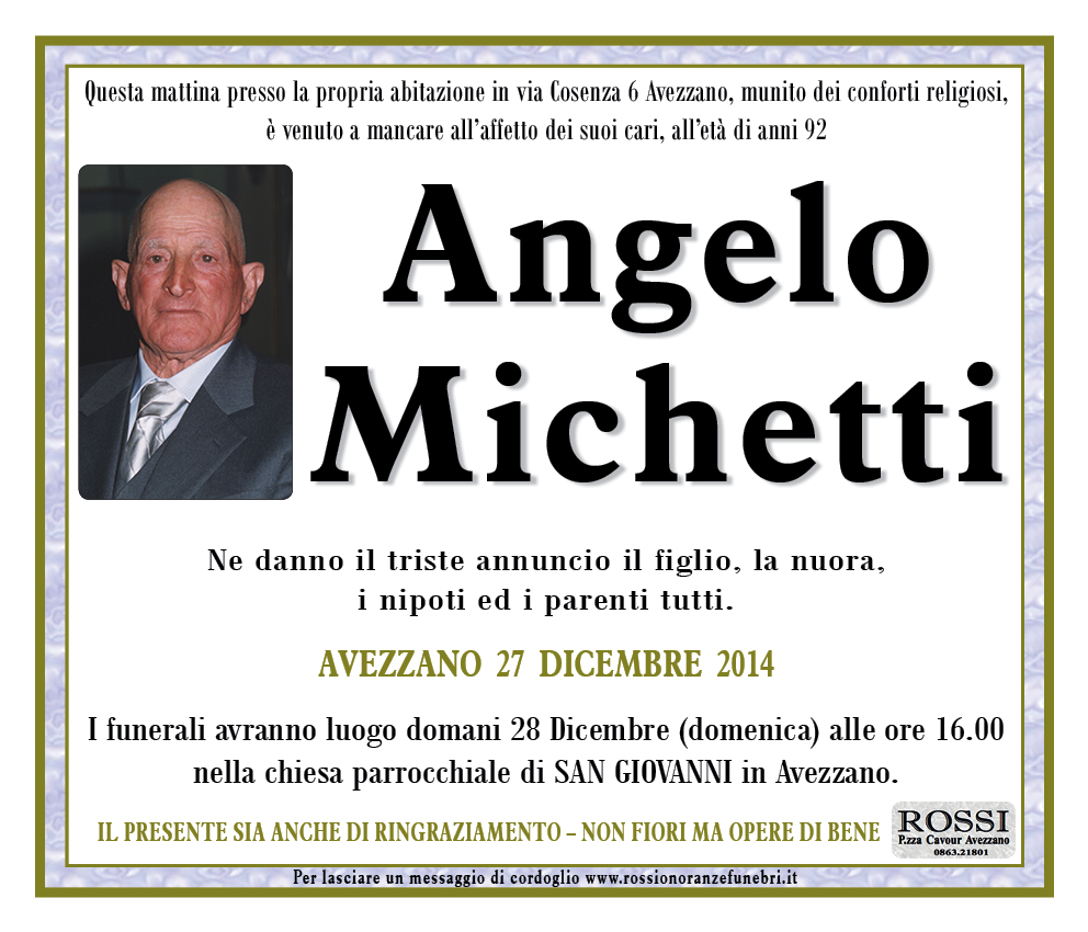 Angelo Michetti