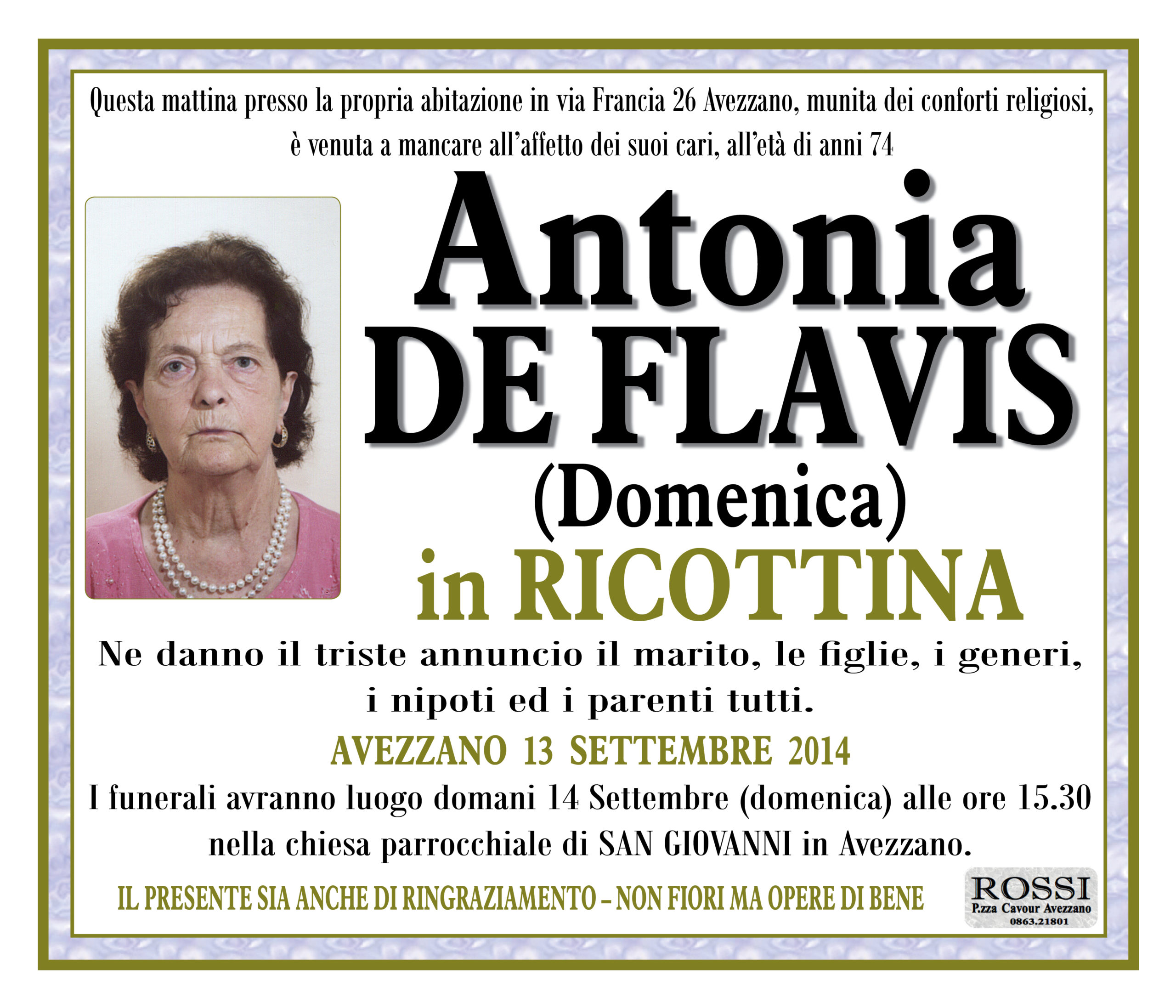 Antonia De Flavis